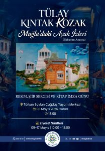 “Muğla’daki Ayak İzleri” sergisi sanatseverlerle buluşacak