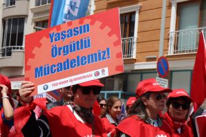 Muğla’da 1 Mayıs: "Çalınan geleceğimizi geri alacağız"