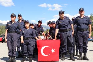 Muğla'da engelli bireyler bir günlük askerlik sevinci yaşadı