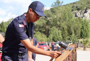 Muğla'da engelli bireyler bir günlük askerlik sevinci yaşadı