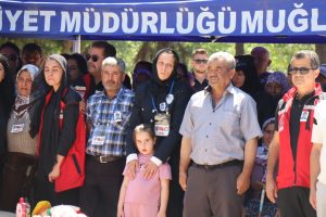 Muğla'da şehit polis memuru için tören düzenlendi: "Baban melek oldu"