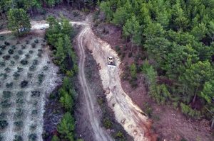 Muğla ve Aydın'da orman yangın şerit yolu uzunluğu 2 bin kilometreye çıkıyor Muğla ve Aydın'da orman yangın şerit yolu uzunluğu 2 bin kilometreye çıkıyor