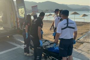 Marmaris'te denizde erkek cesedi bulundu Marmaris'te denizde erkek cesedi bulundu