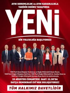 Datça Belediye Başkan Aytaç Kurt YENİ Parti’ye geçiyor Datça Belediye Başkan Aytaç Kurt YENİ Parti’ye geçiyor