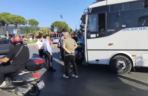 Menteşe'de MUTTAŞ otobüsü ile elektrikli bisiklet çarpıştı: 1 yaralı Menteşe'de MUTTAŞ otobüsü ile elektrikli bisiklet çarpıştı: 1 yaralı