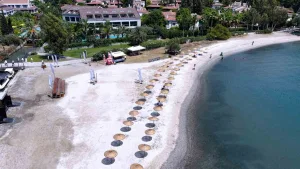 Göcek'te ücretsiz halk plajı hizmete açıldı: Sıfır Atık konseptli