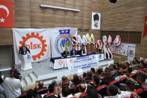 DİSK Genel-İş Başkanı Çalışkan Muğla’da konuştu: “Birilerinin saldırılarına engel oldunuz”